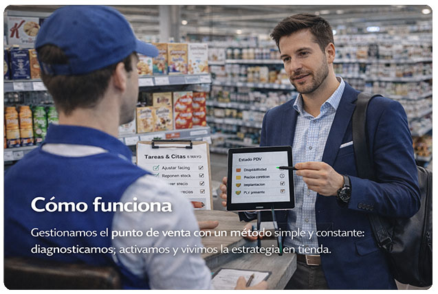 Apunto - Servicio de gestor /a de punto de venta